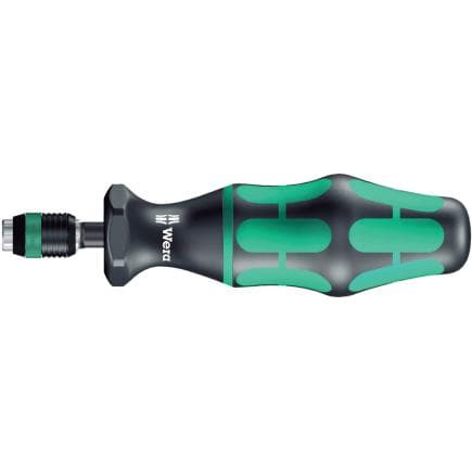 WERA 05074792001 - Tournevis dynamométriques avec valeur préréglée en usine avec mandrin à serrage rapide Rapidaptor 89 mm