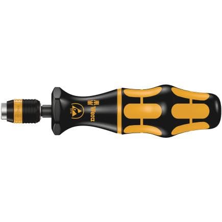 WERA 05074824001 - Tournevis dynamométriques ESD avec valeur préréglée en usine et avec mandrin à serrage rapide Rapidaptor 89 mm