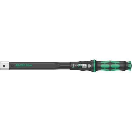 WERA 05075654001 - Clé dynamométrique 14x18 à outil interchangeable 40-200 Nm