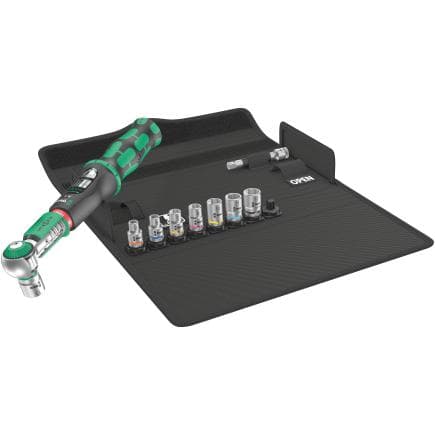 WERA 05075830001 - Jeu de clés dynamométriques 1/4" avec carré d'entraînement 2-12 Nm (10 pcs.)