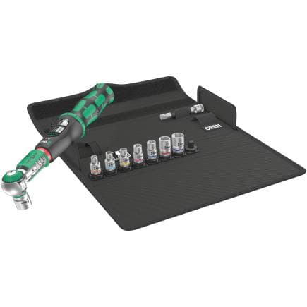 WERA 05075831001 - Jeu de clés dynamométriques 1/4" pouces avec carré d'entraînement 2-12 Nm (10 pcs.)