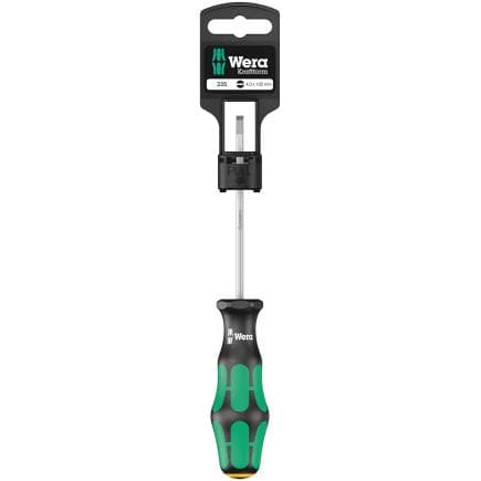 WERA 05100042001 - Tournevis pour vis à fente (emballage libre-service)