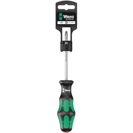 WERA 05100050001 - Tournevis pour vis Phillips (emballage libre-service)
