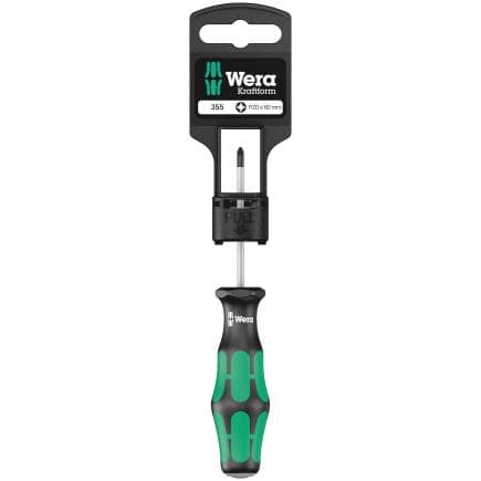 WERA 05100055001 - Tournevis pour vis Pozidriv (emballage libre-service)