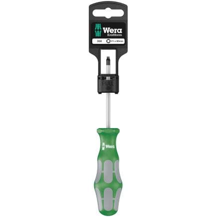 WERA 05100070001 - Tournevis pour vis à empreinte carrée (emballage libre-service)