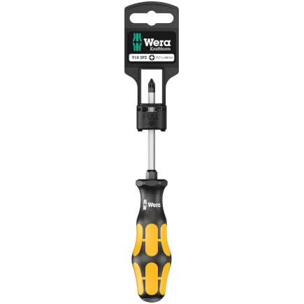 WERA 05100080001 - Tournevis pour vis Pozidriv (emballage libre-service)