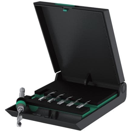 WERA 05104651001 - Jeu d'embouts-tarauds combinés (7 pcs.)