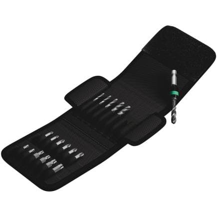 WERA 05104652001 - Jeu de mèches hélicoïdales à métal et embouts (19 pcs.)
