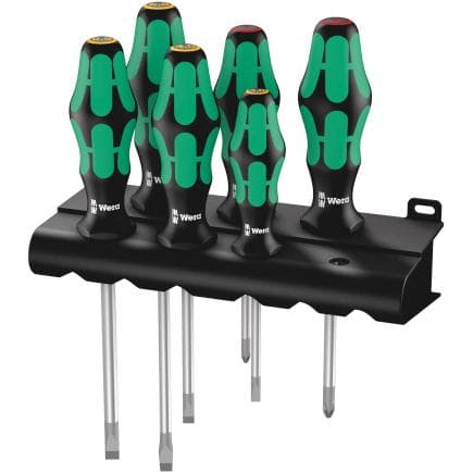 WERA 05105650001 - Jeu de tournevis avec Rack (6 pcs.)