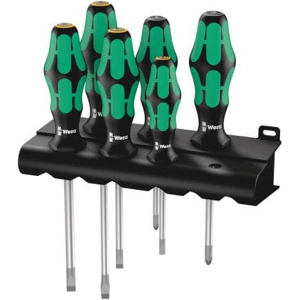 WERA 05105656001 - Jeu de tournevis avec Rack (6 pcs.)