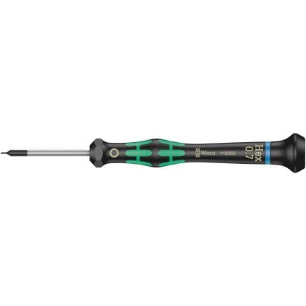 WERA 05118072001 - Tournevis électronicien pour vis six pans creux