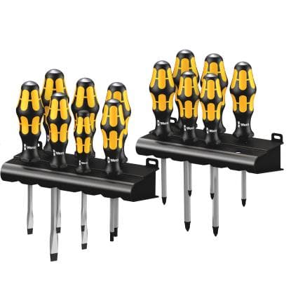 WERA 05133285001 - Jeu de tournevis avec rack (13 pcs.)