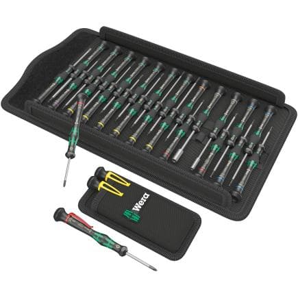 WERA 05134027001 - Jeu de tournevis micro électronicien (29 pcs.)