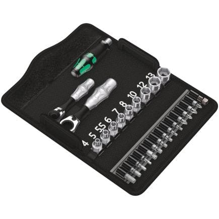 WERA 05135918001 - Jeu de cliquets et douilles (27 pcs.)