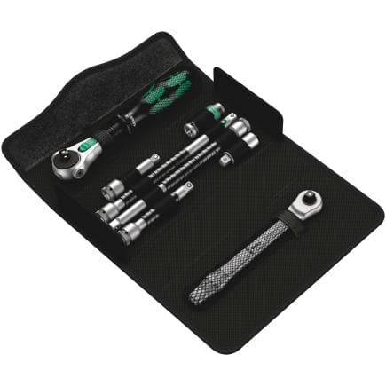 WERA 05135949001 - Jeu de cliquets Metal/Speed 1/4" (8 pcs.)