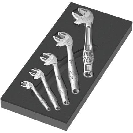 WERA 05150122001 - "Jeu 6004 Joker 1" in insert en mousse (5 pcs.)