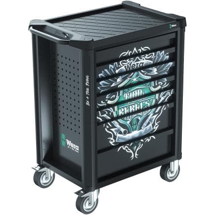 WERA 05150130001 - Servante d'atelier "Tool Rebel 1" (94 pcs.)