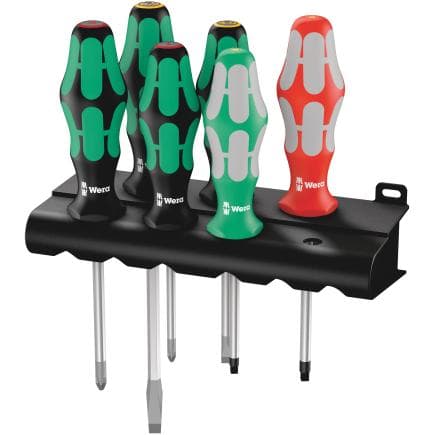 WERA 05347778001 - Jeu de tournevis et rack (6 pcs.9