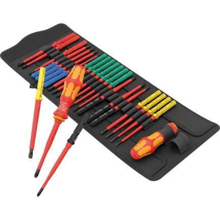 WERA 05006617001 - Jeu de tournevis interchangeables VDE 1000V (26 pcs.)
