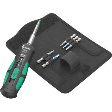 WERA 05075850001 - 7515/7 - Jeu de tournevis dynamométriques et embouts (7 pcs.)