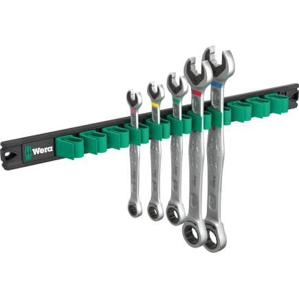WERA 05020015001 - 9631- Jeu de clés mixtes à cliquet avec bande magnétique (5 pcs.)