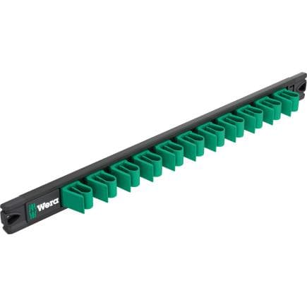 WERA 05136413001 - 9610 Joker - Bande magnétique pour jusqu'à 11 clés à fourche 30 x 370 mm (vide)