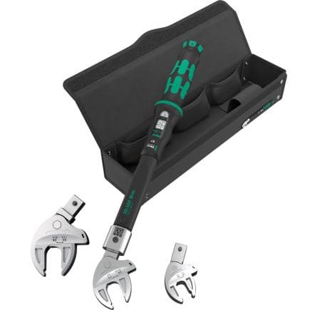 WERA 05136076001 - 9530 - Jeu de clés dynamométriques pour pompes à chaleur et systèmes de climatisation (4 pcs.)