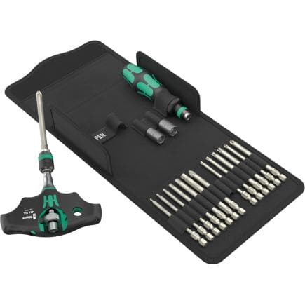 WERA 05136072001 - Jeu d'embouts avec 2 porte-embouts (19 pcs.)