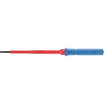 WERA 05006518001 - Kraftform Kompakt VDE 64 i tournevis interchangeable pour vis à six pans clos