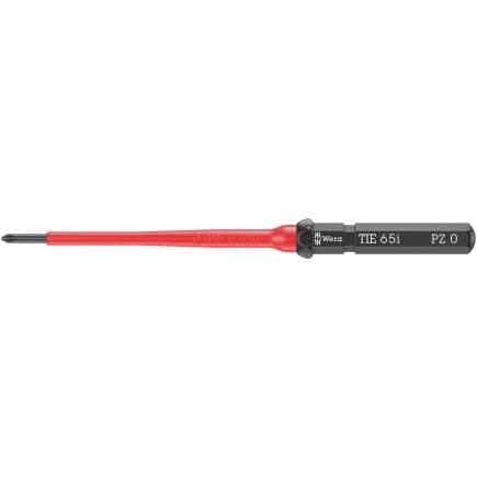WERA 05006523001 - Kraftform Kompakt VDE 65 i tournevis interchangeable pour vis Pozidriv®