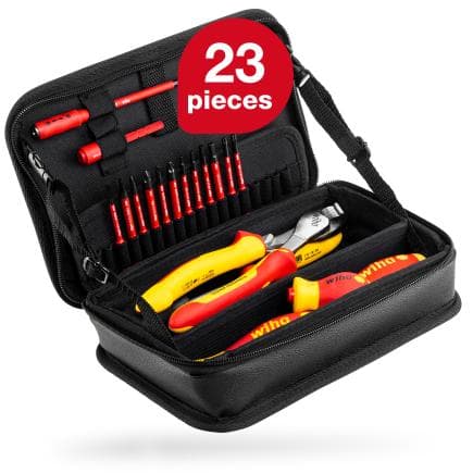 WIHA 45289 - Kit d'outils d'installation Wallbox avec sac fonctionnel (23 pcs.)