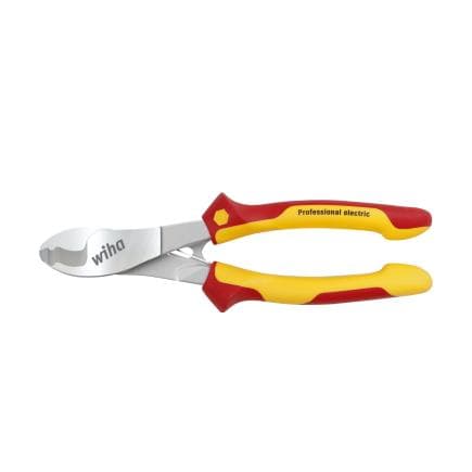 WIHA 45617 - Pince coupe-câbles Professional electric avec ressort d’ouverture activable et désactivable