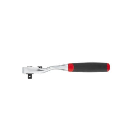 WIHA 45626 - Levier à cliquet réversible 1/4" avec bouton et boule de sécurité 135 mm