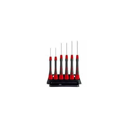 WIHA 42993 - Jeu de tournevis de précision PicoFinish® à tête sphérique hexagonale avec support (7 pcs.)