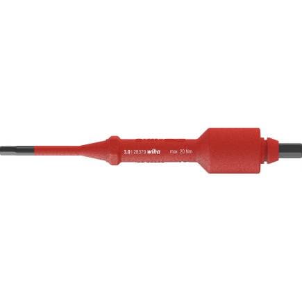 WIHA 38918 - Lame de rechange électrique 1000V hexagonale pour tournevis dynamométrique électrique avec manche en T