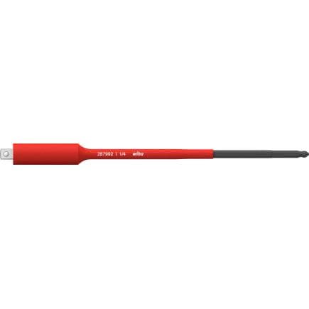 WIHA 43128 - Adaptateur TorqueVario-S électrique 1000V pour clés à béquilles doubles 1/4"