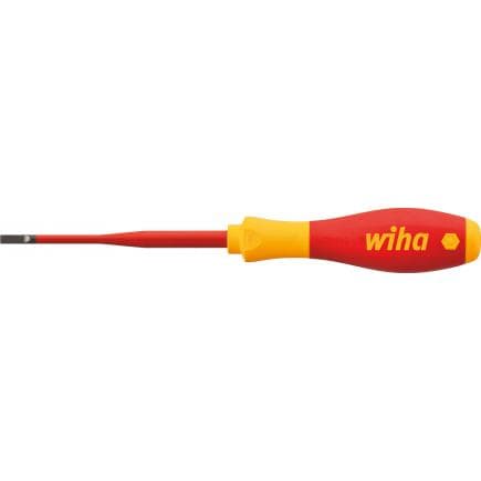WIHA 35446 - Tournevis électrique SoftFinish® 1000V slimFix à fente