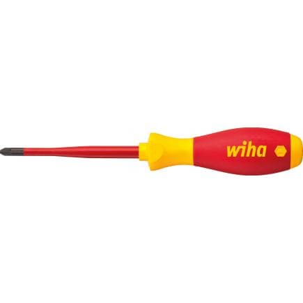 WIHA 36329 - Tournevis électrique SoftFinish® 1000V slimFix positif-négatif / Pozidriv