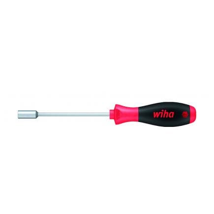 WIHA 01018 - Tournevis SoftFinish® à douille hexagonale et lame ronde
