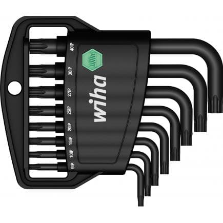 WIHA 36459 - Jeu de clés Allen dans support Classic TORX PLUS® oxyde noire (9 pcs.)