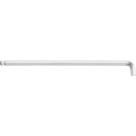 WIHA 35483 - Clé Allen à tête sphérique hexagonale à jambe courte chrome mat (lot muliple)
