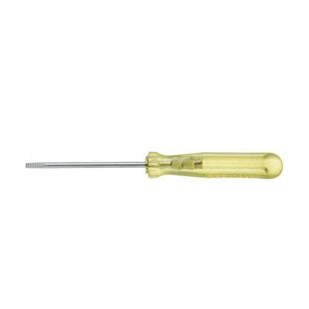 WIHA 01548 - Petit tournevis à fente jaune transparent