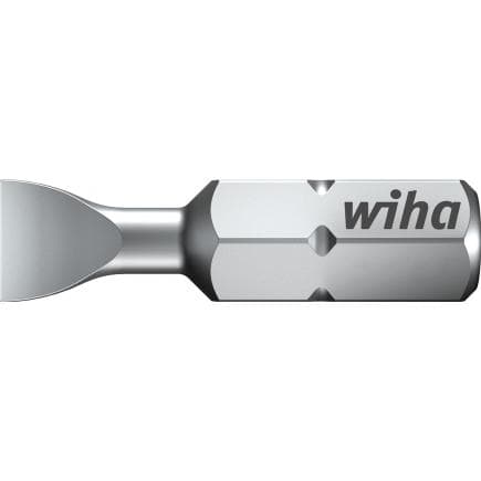 WIHA 01626 - Embout standard 25 mm 1/4" fendu (10 pcs.)