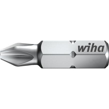WIHA 32070 - Jeu d'embouts Standard 25 mm Pozidriv 1/4" en coffret (10 pcs.)