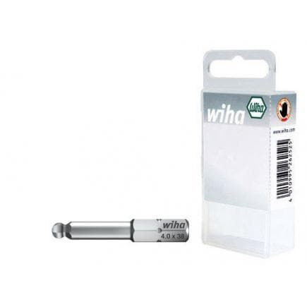 WIHA 22655 - Jeu d'embouts Standard 25 mm 1/4" à tête sphérique hexagonale en coffret (3 pcs.)