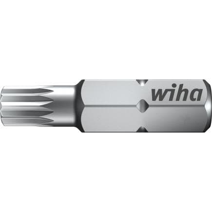WIHA 26353 - Embout Standard 25 mm denté 1/4" (10 pcs.)