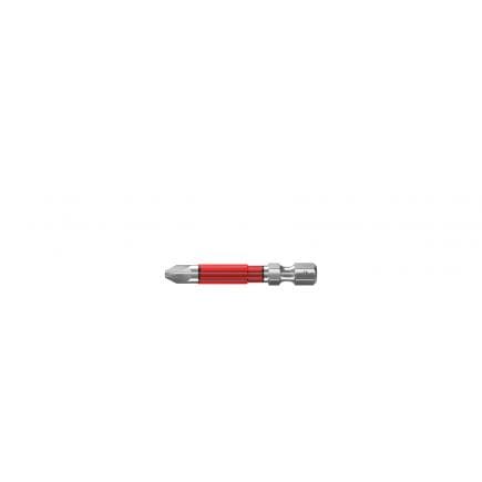 WIHA 42121 - Jeu d'embouts TY 49 mm Pozidriv 1/4" en coffret (5 pcs.)