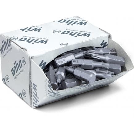WIHA 08068 - Jeu d'embouts Standard 25 mm TORX® 1/4" en vrac (50 pcs.)