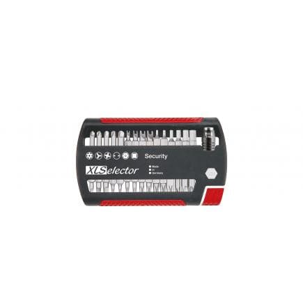 WIHA 29416 - Jeu d'embouts assortis XLSelector Security Standard 25 mm assortis 1/4" (32 pcs.)