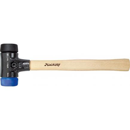 WIHA 26649 - Maillet Safety souple/semi-souple avec manche en hickory et tête de frappe ronde